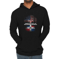 American Raised With Dominican Roots Republic Lightweight Hoodie | Artistshot