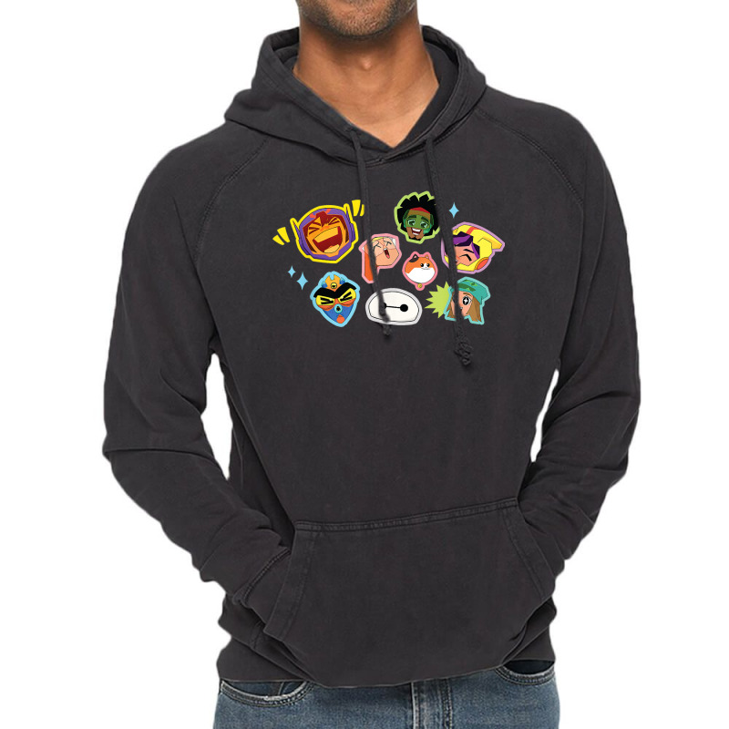 Big Heros 6 Baymax And Hiro Superheroses Kawaii Vintage Hoodie | Artistshot