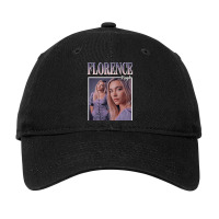 Day Gift For Florence Pugh 90s Vintage Gifts For Music Fans Adjustable Cap | Artistshot