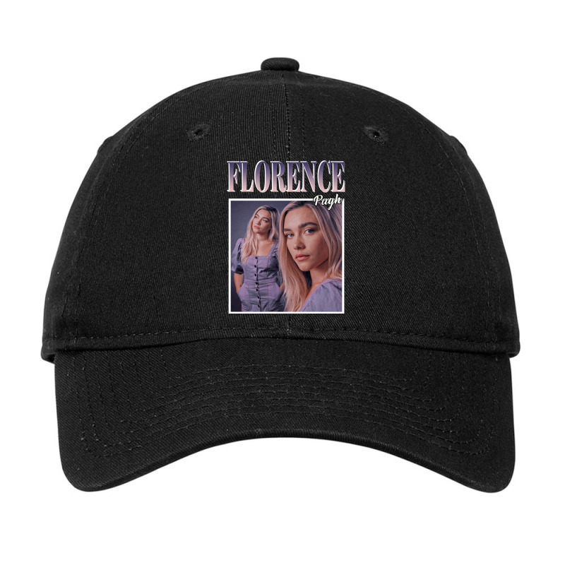 Day Gift For Florence Pugh 90s Vintage Gifts For Music Fans Adjustable Cap by cm-arts | Artistshot