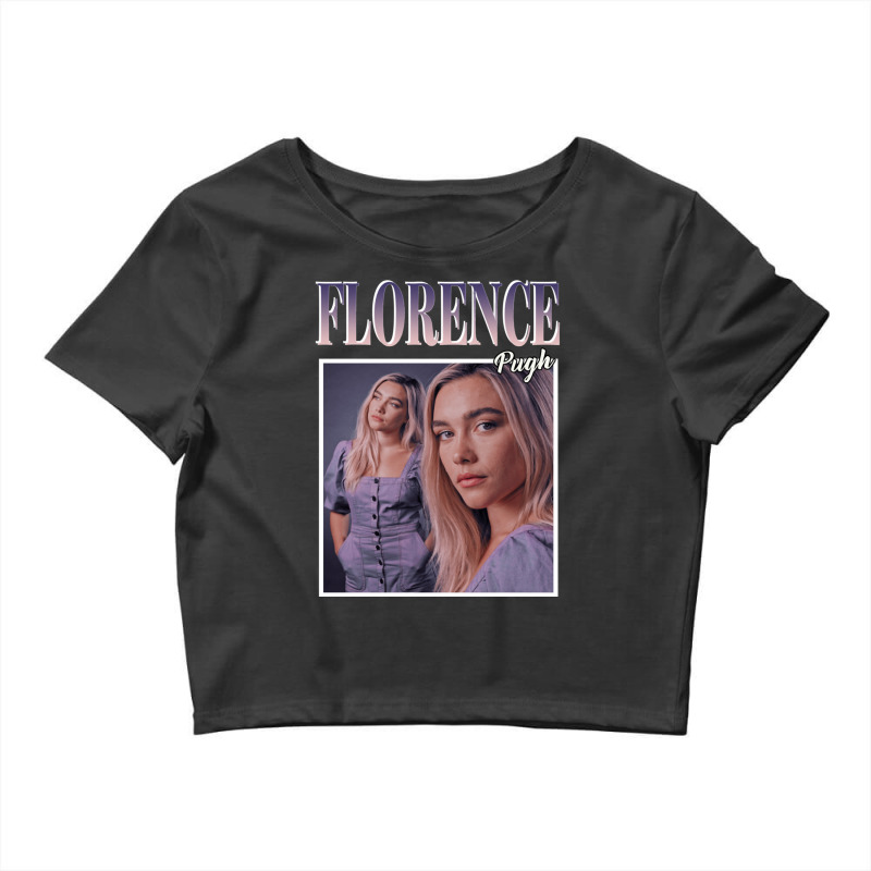 Day Gift For Florence Pugh 90s Vintage Gifts For Music Fans Crop Top by cm-arts | Artistshot