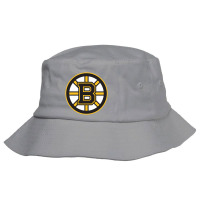 Boston Bruins Hockey Logo Bucket Hat by comores22