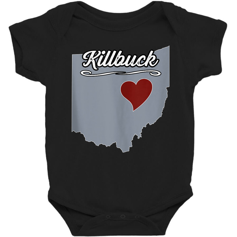 Killbuck   Ohio  Oh City State Usa   Cute Souvenir   Tank Top Baby Bodysuit by cm-arts | Artistshot