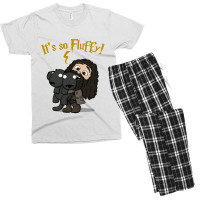 It's So Fluffy Men's T-shirt Pajama Set | Artistshot