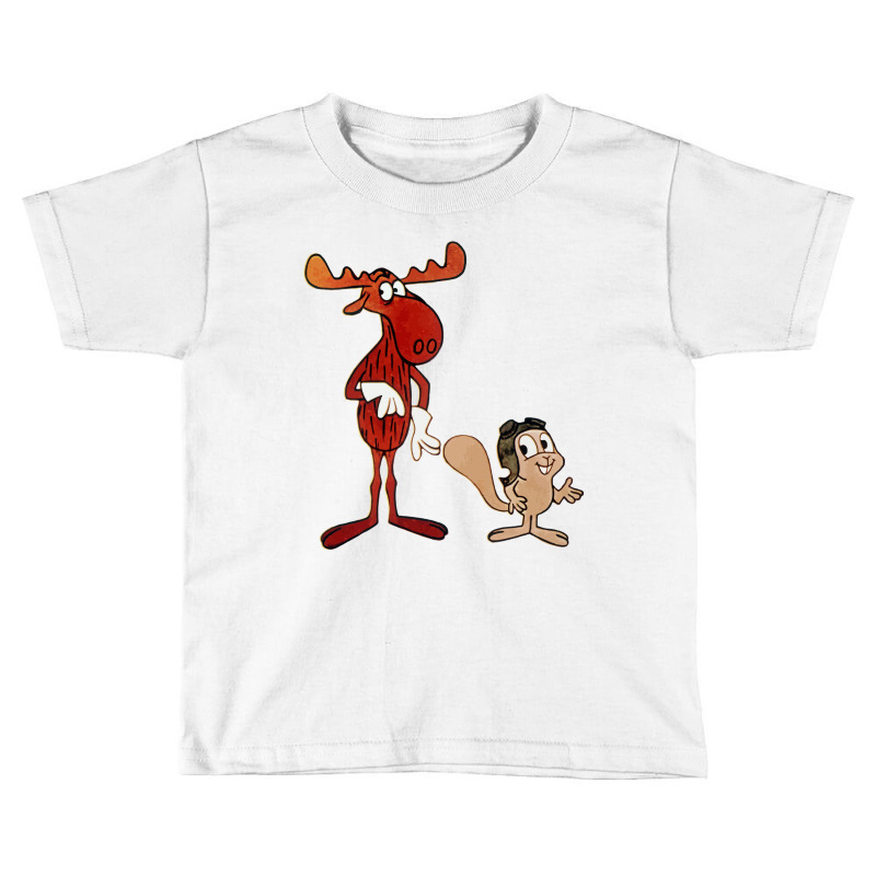 Rocky And Bullwinkle Toddler T-shirt by cm-arts | Artistshot