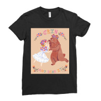 Grin And Bear It Ladies Fitted T-shirt | Artistshot