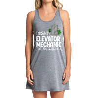 Instant Elevator Mechanic Just Add Coffee Mug Elevator Love T Shirt Tank Dress | Artistshot