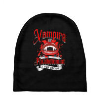 Vampire Or Phlebotomist You Decide   Hospital Blood Donation T Shirt Baby Beanies | Artistshot