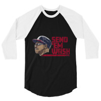 Ron Washington Send Them Wash 3/4 Sleeve Shirt | Artistshot