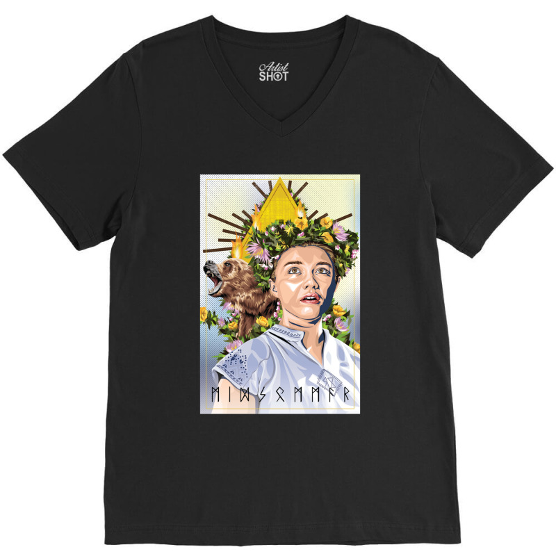 Midsommar V-Neck Tee by cm-arts | Artistshot