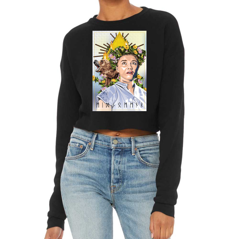 Midsommar Cropped Sweater by cm-arts | Artistshot