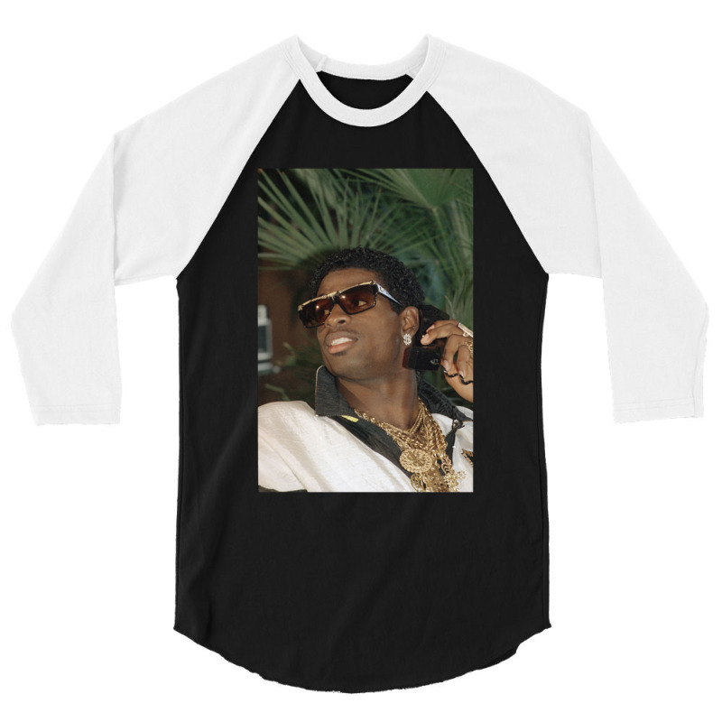 Dion Sanders Draft Day 3/4 Sleeve Shirt by cm-arts | Artistshot