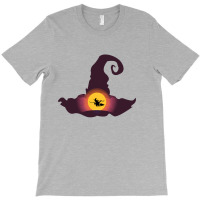 Witch And Fullmoon T-shirt | Artistshot