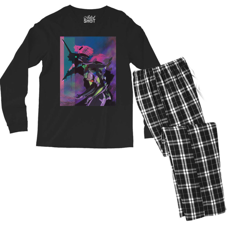 Vapor Unit-01 Men's Long Sleeve Pajama Set by cm-arts | Artistshot