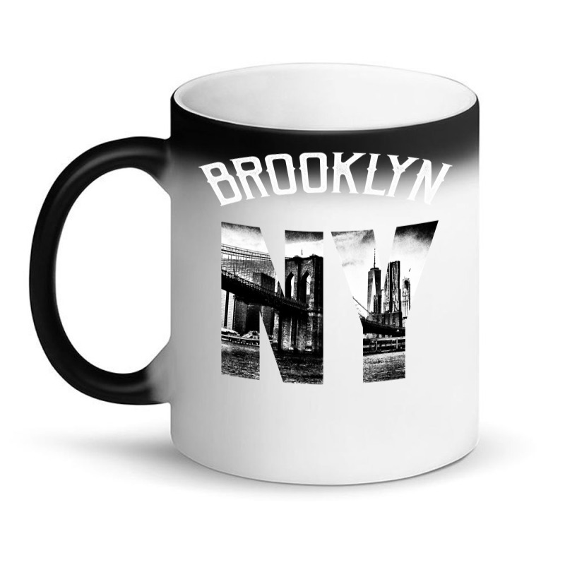 Brooklyn New York Skyline Hoodie Brooklyn Sweatshirt Magic Mug | Artistshot