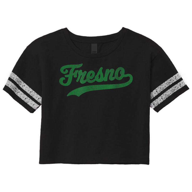 Custom Fresno California Ca Vintage Sports Graphic T Shirt Scorecard Crop  Tee By Custom-designs - Artistshot
