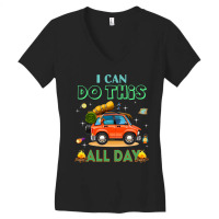 Camp Camping I Canall Day Funny T Camper Women's V-neck T-shirt | Artistshot