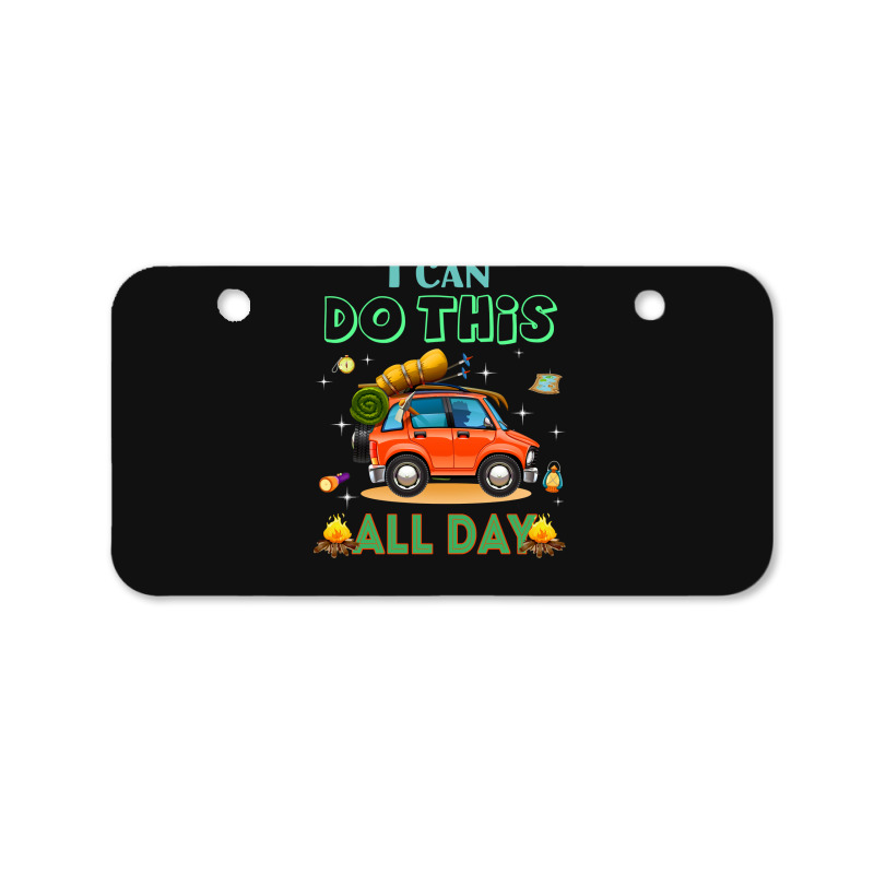 Camp Camping I Canall Day Funny T Camper Bicycle License Plate | Artistshot