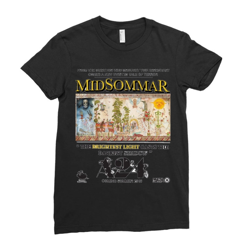 Midsommar A24 Ladies Fitted T-Shirt by cm-arts | Artistshot