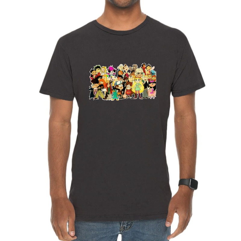 Cartoon-tshirt- Vintage T-shirt | Artistshot