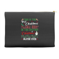 This Is The Best Christmas Pajama Shirt Accessory Pouches | Artistshot