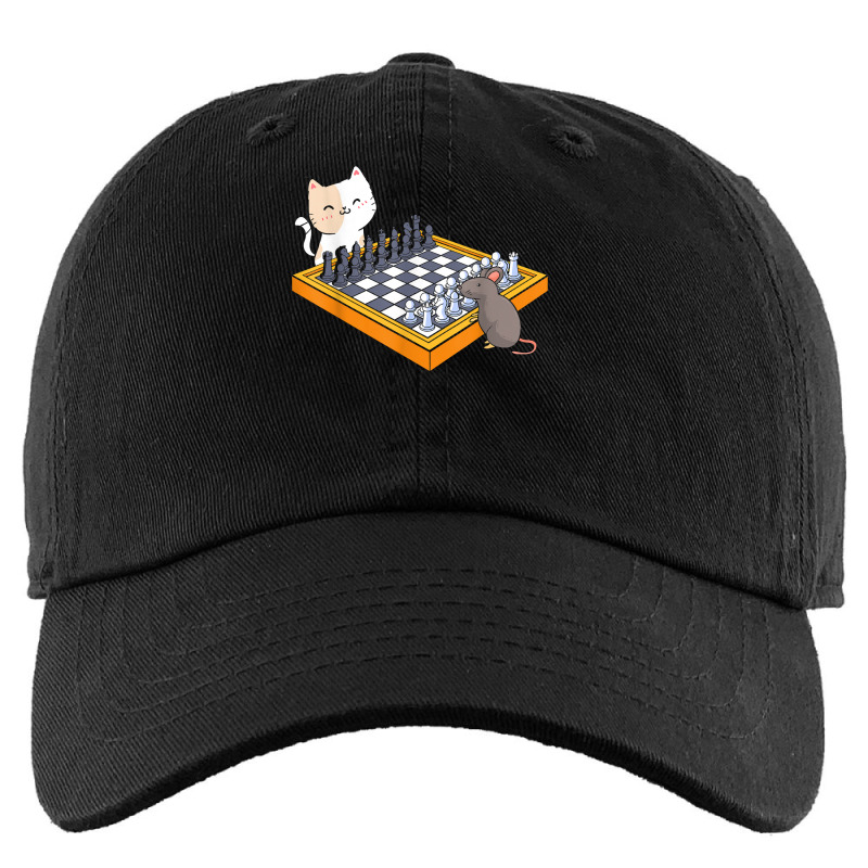 Cat Owner Chess Board Grandmaster Board Game Chess Player T Shirt Kids Cap by cm-arts | Artistshot