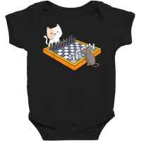 Cat Owner Chess Board Grandmaster Board Game Chess Player T Shirt Baby Bodysuit | Artistshot