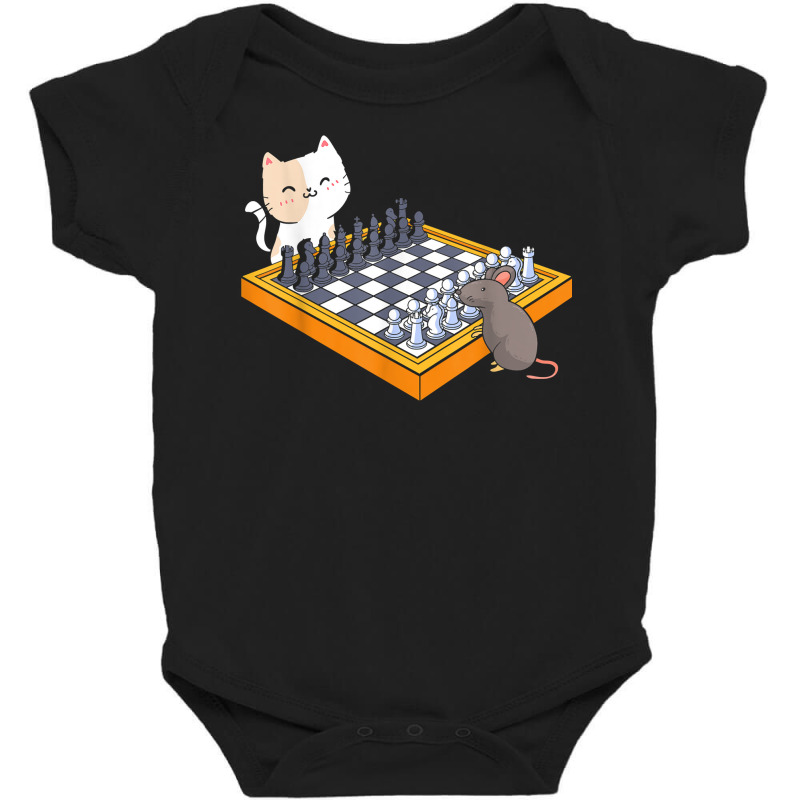 Cat Owner Chess Board Grandmaster Board Game Chess Player T Shirt Baby Bodysuit | Artistshot