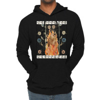 Midsommar Bear Folk Art Lightweight Hoodie | Artistshot