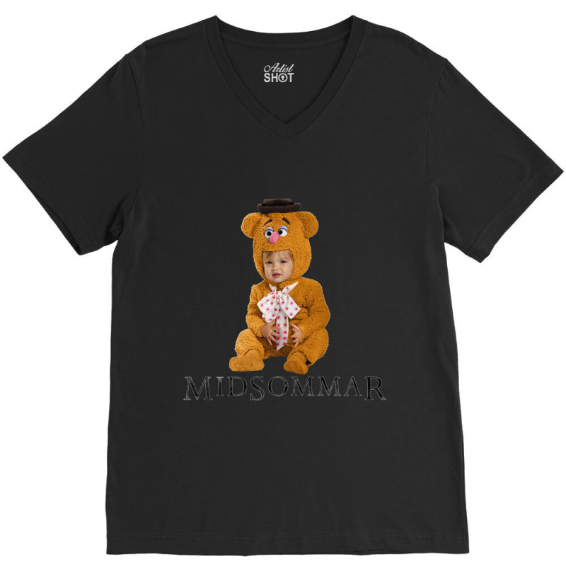 Midsommar Fozzie Bear V-Neck Tee by cm-arts | Artistshot