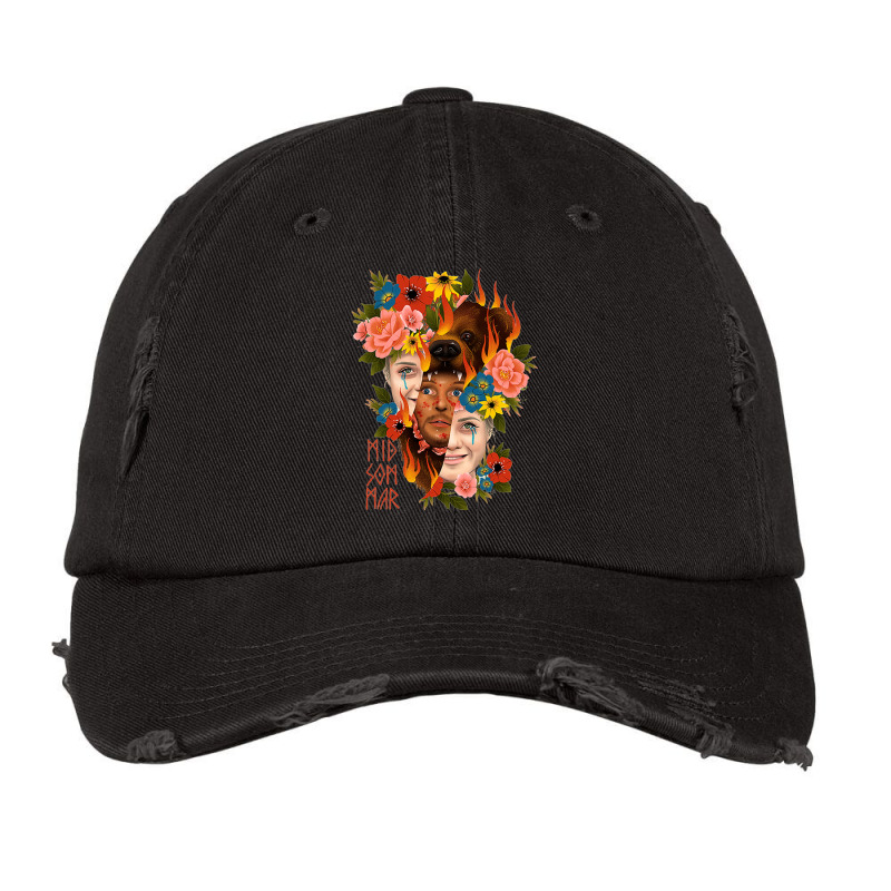 Midsommar Horror Flim By  Ari Aster Vintage Cap by cm-arts | Artistshot