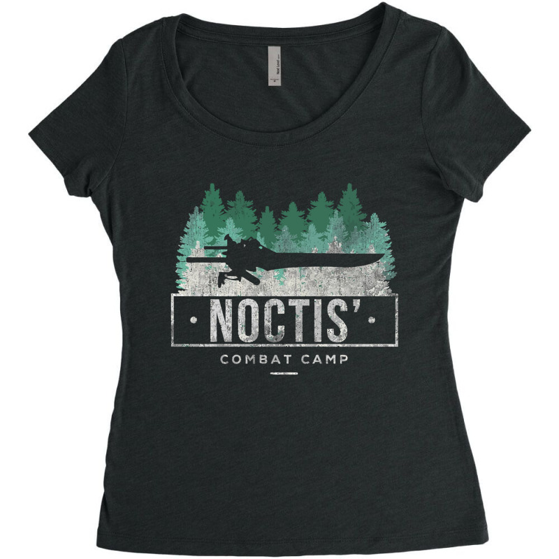 Noctis Camp Final Fantasy Women's Triblend Scoop T-shirt by Panyuwunan | Artistshot