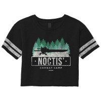 Noctis Camp Final Fantasy Scorecard Crop Tee | Artistshot