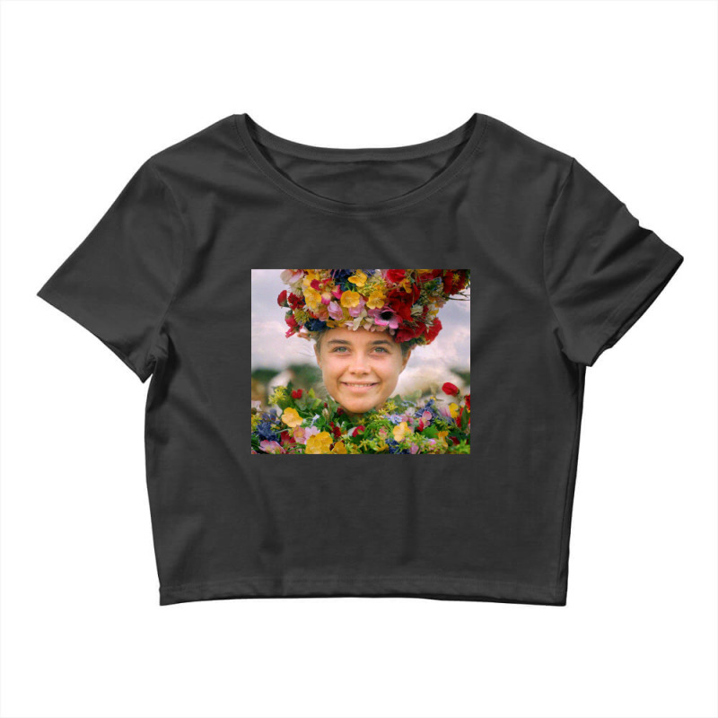 Midsommar May Queen - Dani Ardor  Florence Pugh Fitted Crop Top by cm-arts | Artistshot