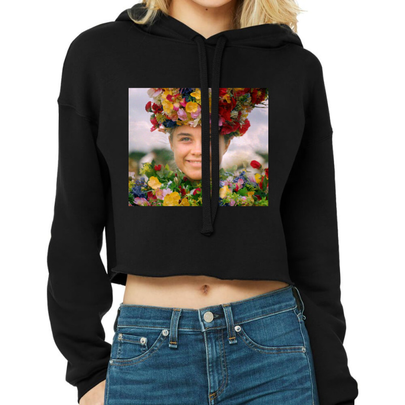 Midsommar May Queen - Dani Ardor  Florence Pugh Fitted Cropped Hoodie by cm-arts | Artistshot