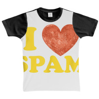 I Heart Love Spam Canned Cooked Pork Food Lover Spam Tank Top Graphic Youth T-shirt | Artistshot