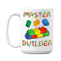 Brick Builder Blocks Building Master Builder Funny Toys Kids T Shirt 15 Oz Coffee Mug | Artistshot