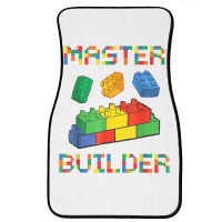 Brick Builder Blocks Building Master Builder Funny Toys Kids T Shirt Front Car Mat | Artistshot