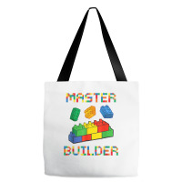 Brick Builder Blocks Building Master Builder Funny Toys Kids T Shirt Tote Bags | Artistshot