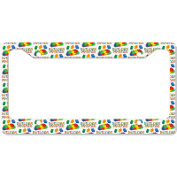 Brick Builder Blocks Building Master Builder Funny Toys Kids T Shirt License Plate Frame | Artistshot