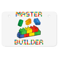 Brick Builder Blocks Building Master Builder Funny Toys Kids T Shirt Atv License Plate | Artistshot