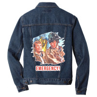 Emergency Tv Show Desoto And Gage Men Denim Jacket | Artistshot