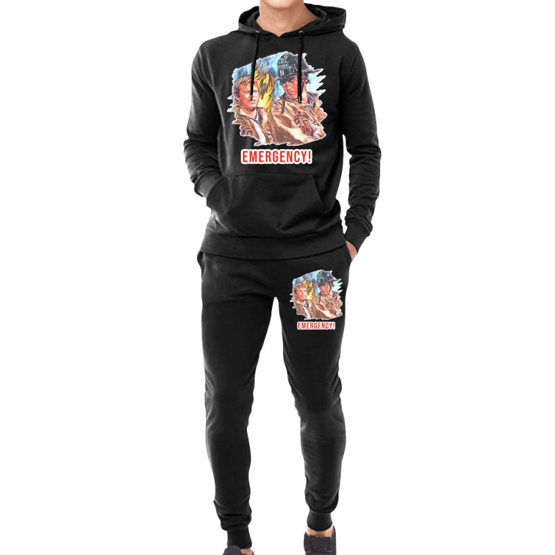 Emergency Tv Show Desoto And Gage Hoodie & Jogger Set | Artistshot