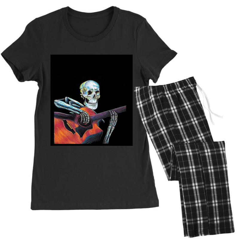 Rock Is Dead Sleeveless Top Women's Pajamas Set by EDWARDDAVIS | Artistshot