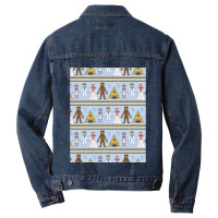 Midsommar Pattern 2 Graphic Men Denim Jacket | Artistshot