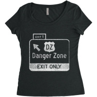 Highway To The Danger Zone Women's Triblend Scoop T-shirt | Artistshot