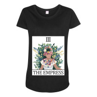 Midsommar Tarot Card Empress Maternity Scoop Neck T-shirt | Artistshot