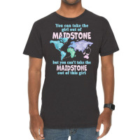 Proud Girl From Maidstone   Relocation From Maidstone T Shirt Vintage T-shirt | Artistshot