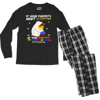 I'm Your Dad Now Cute Father's Day Lgbt Hugs Bear Lover T Shirt Men's Long Sleeve Pajama Set | Artistshot