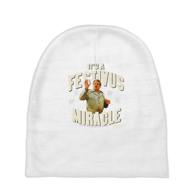 Seinfeld Festivus Frank It's A Festivus Miracle Premium T Shirt Baby Beanies by cm-arts | Artistshot